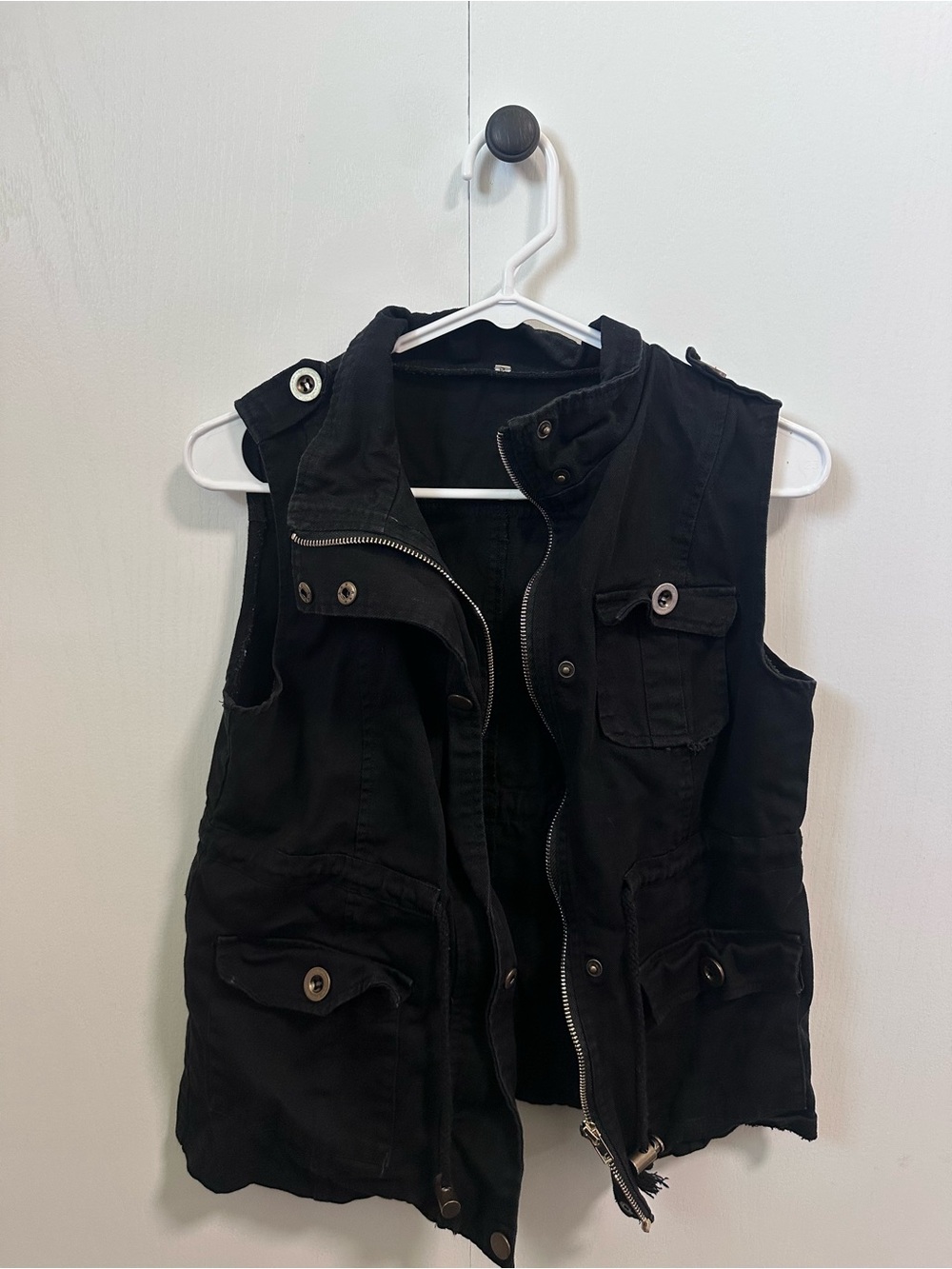 Women’s Black Casual Vest